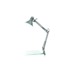 Eglo Bordslampa Firmo Stål Silver | IP20 - Passande för 1x E27