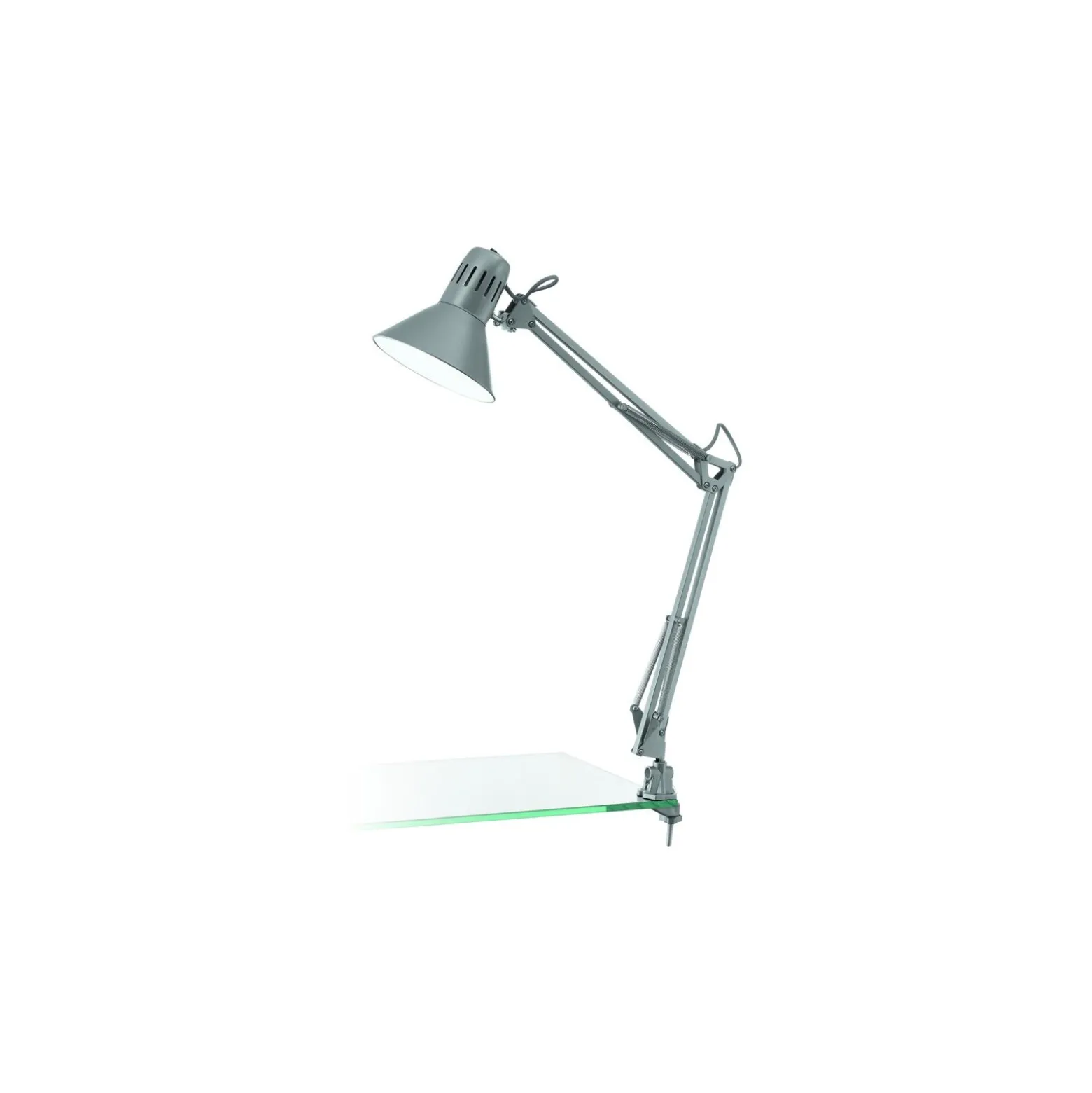 Eglo Bordslampa Firmo Stål Silver | IP20 - Passande för 1x E27