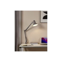 Eglo Bordslampa Firmo Stål Silver | IP20 - Passande för 1x E27