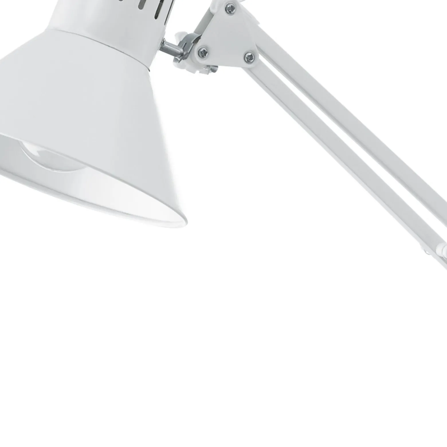 Eglo Bordslampa Firmo Stål Vit | Passande För 1x E27