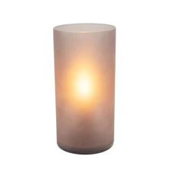 Eglo Bordslampa Geo Glas Grå | Passande För 1x E14