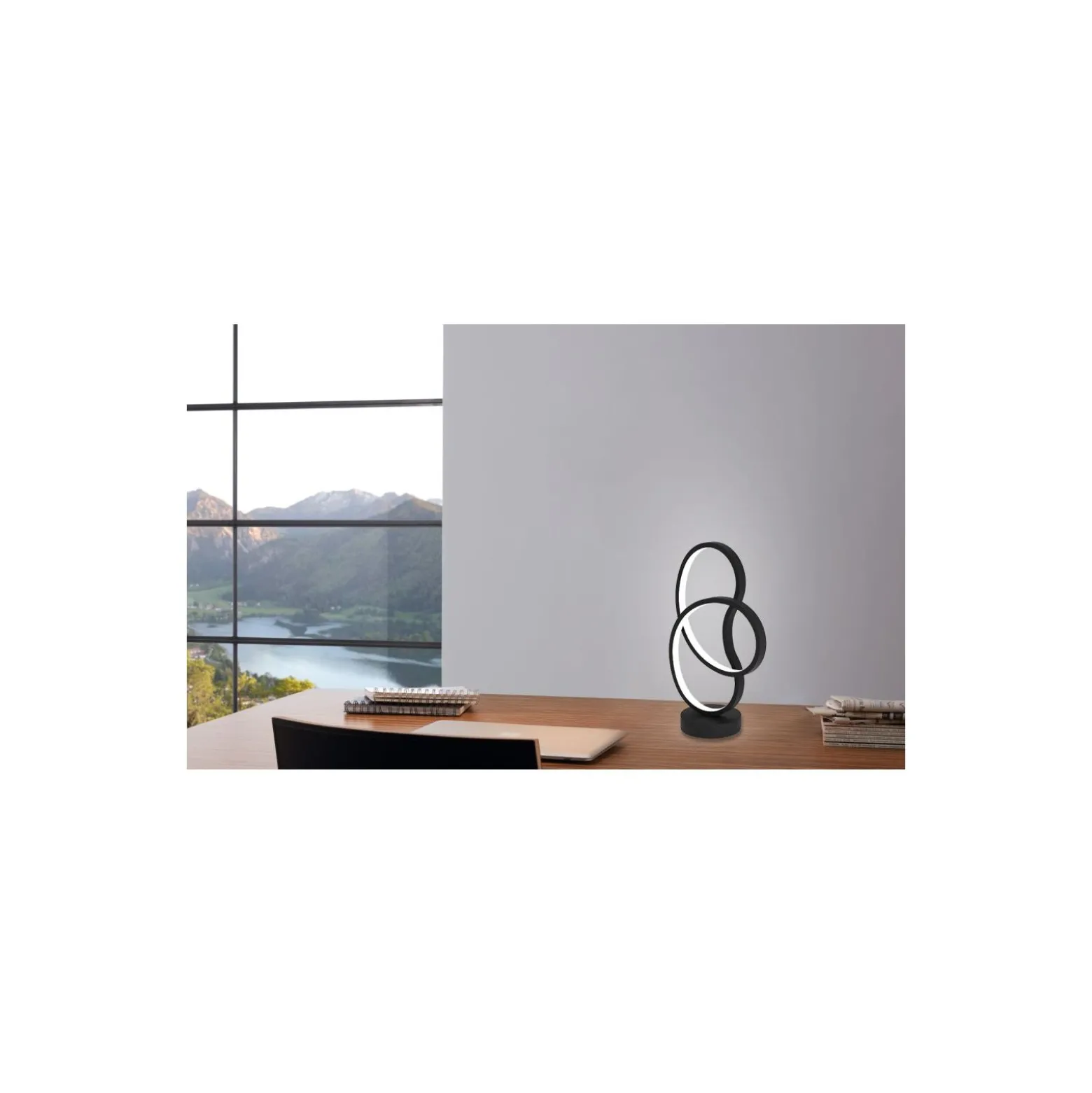 Eglo Bordslampa Gianella Stål Svart 14.5W 1400lm - 830 Varm Vit