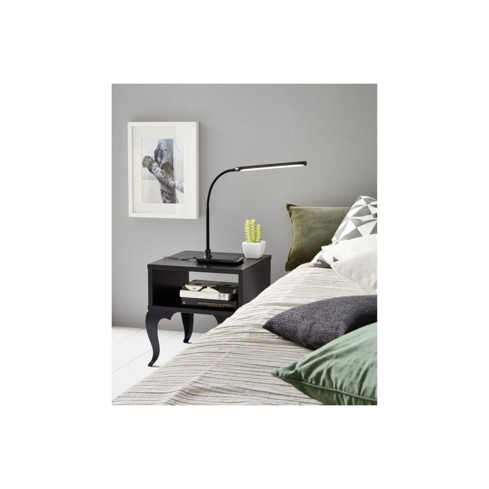 Eglo Bordslampa Laroa Svart 4.2W 600lm - 840 Kallvit | IP20 - Dimbar