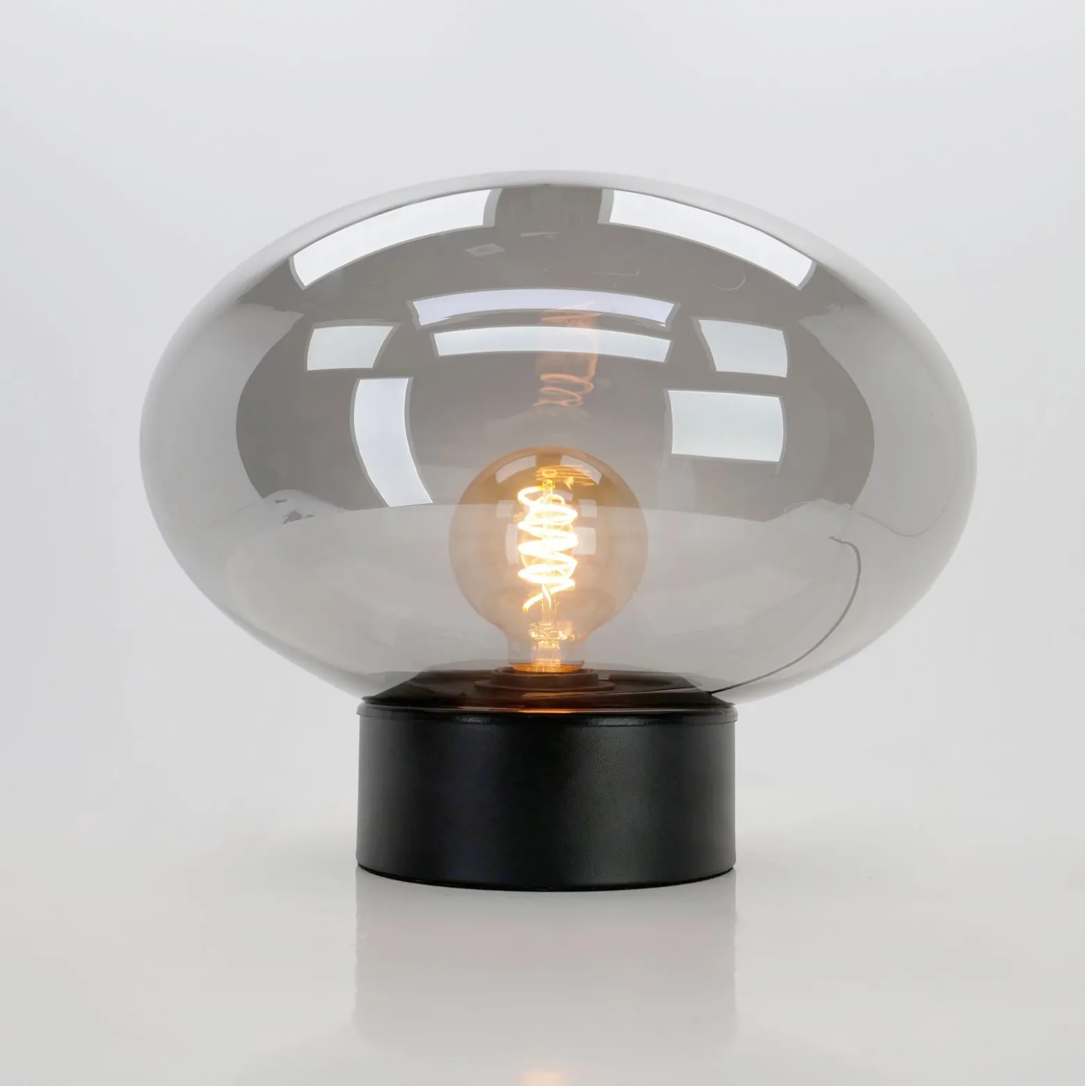Eglo Bordslampa Madonnina Stål Svart | Passande För 1x E27