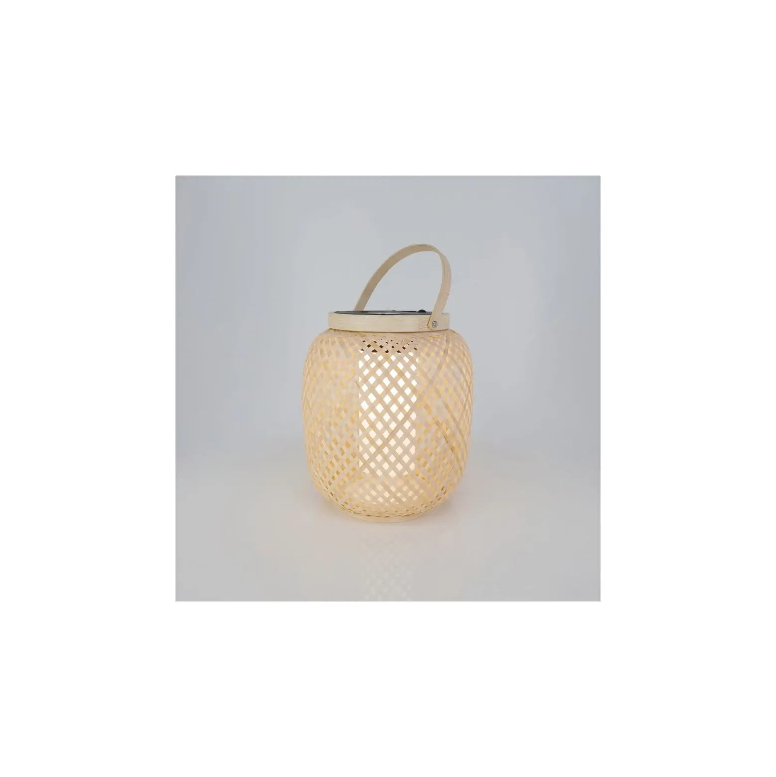 Eglo Bordslampa Marliano Solar Trä Brun 3W 300lm - 840 Kallvit | IP44