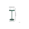 Eglo Bordslampa Meggiano Grön 1W 170lm - 830 Varm Vit | IP54 - Touch Dimbar