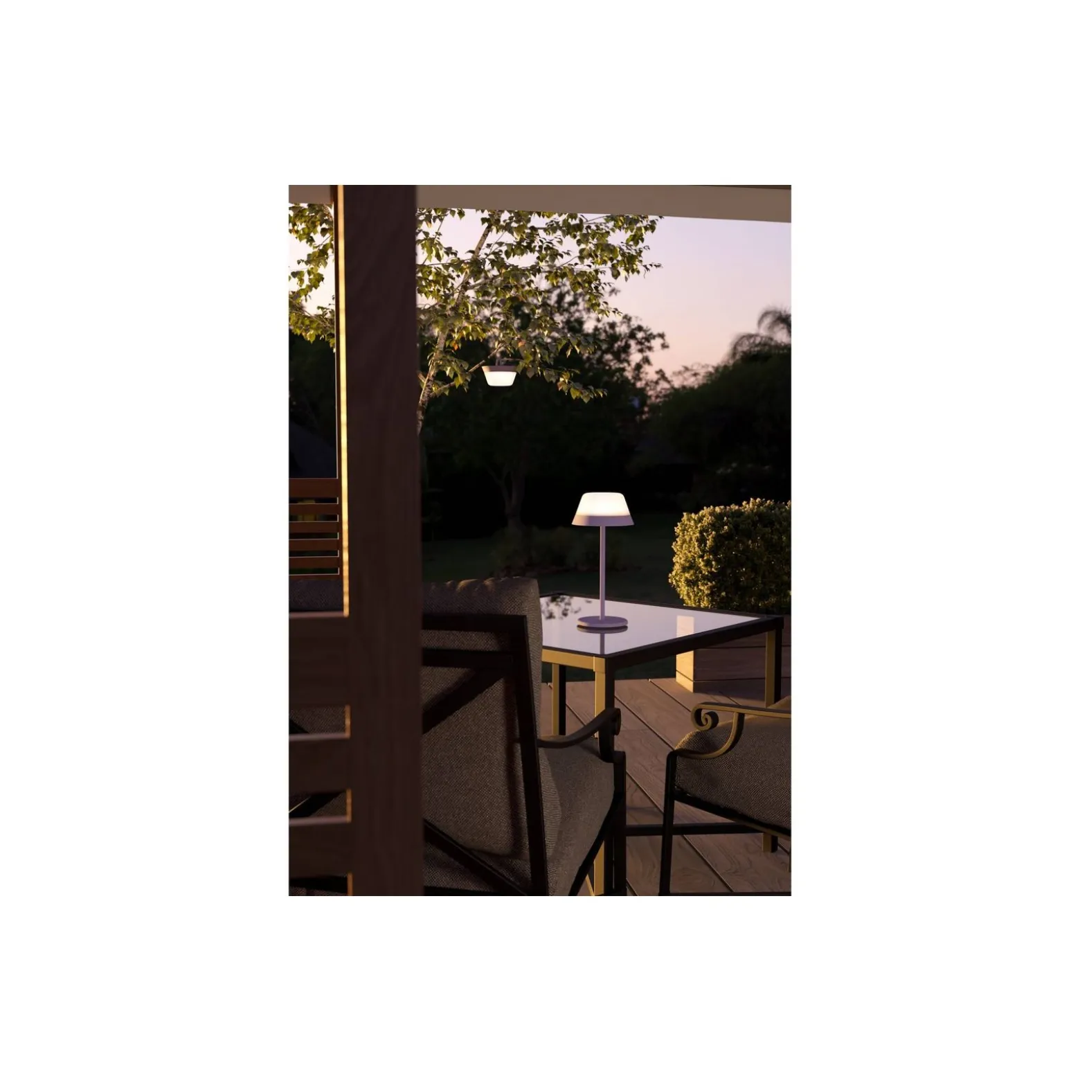 Eglo Bordslampa Meggiano Lila 1W 170lm - 830 Varm Vit | IP54 - Touch Dimbar
