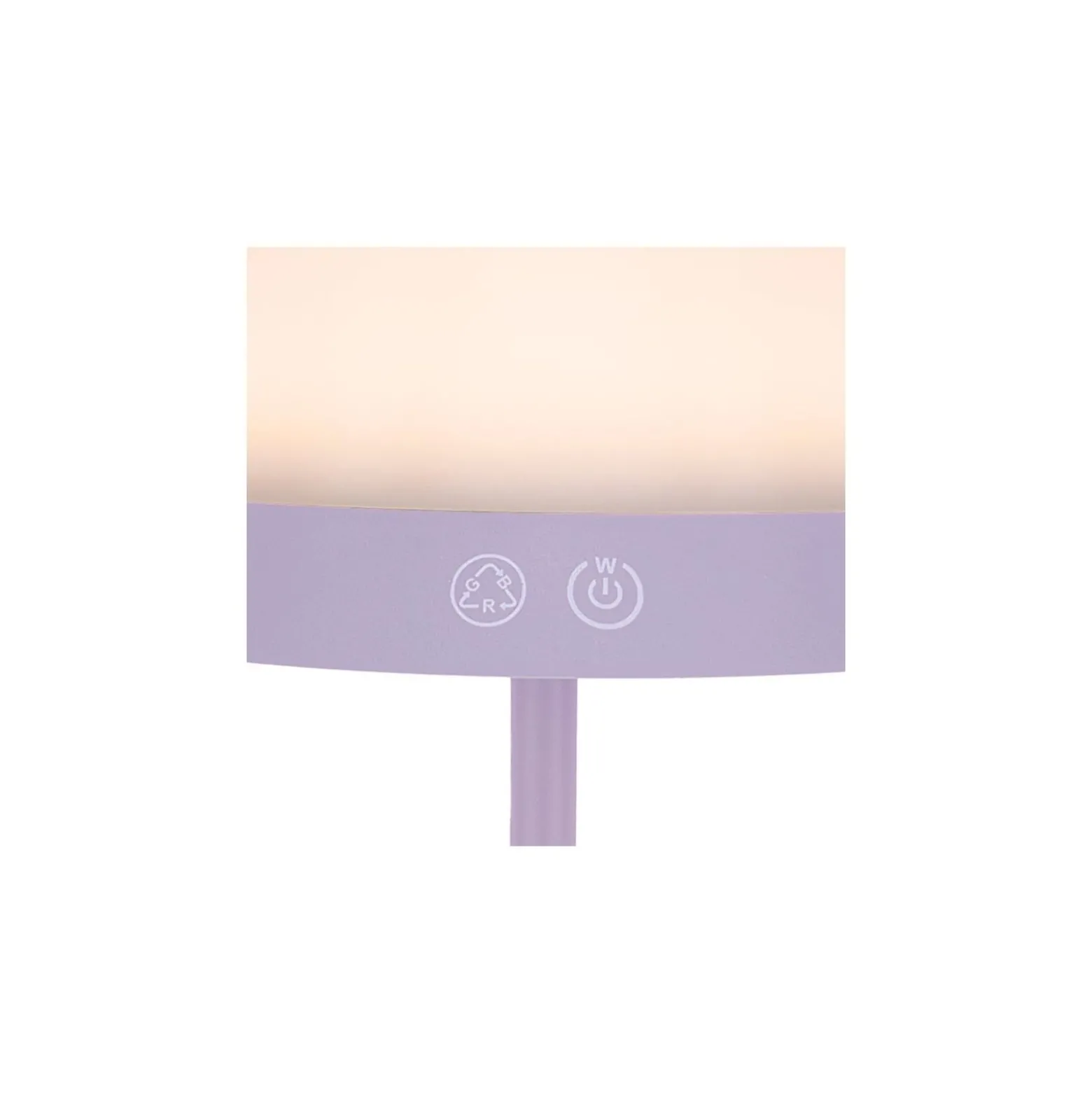 Eglo Bordslampa Meggiano Lila 1W 170lm - 830 Varm Vit | IP54 - Touch Dimbar