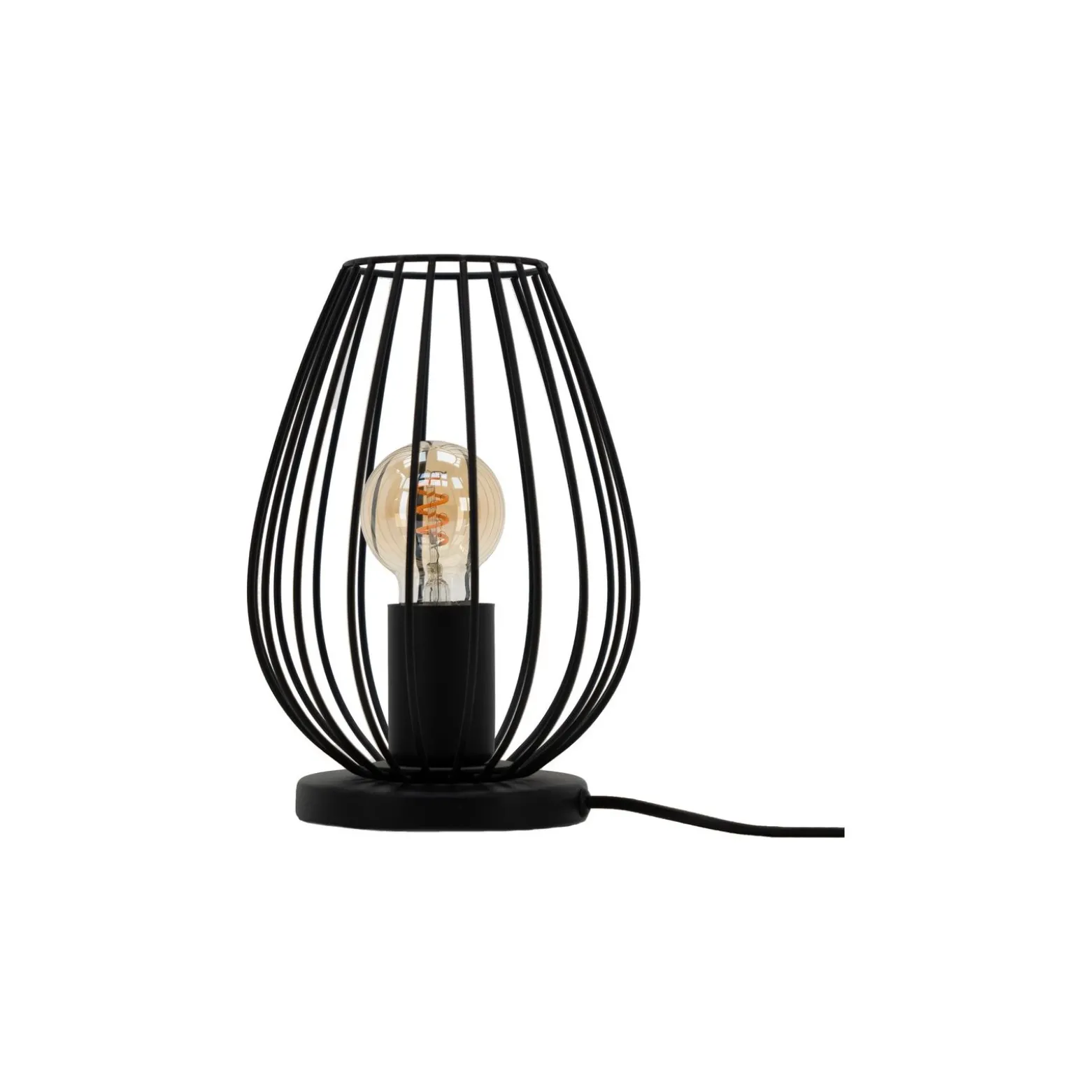 Eglo Bordslampa Newtown Stål Svart | IP20 - Passande för 1x E27