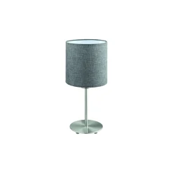 Eglo Bordslampa Pasteri Stål Satin Nickel | IP20 - Passande för 1x E27