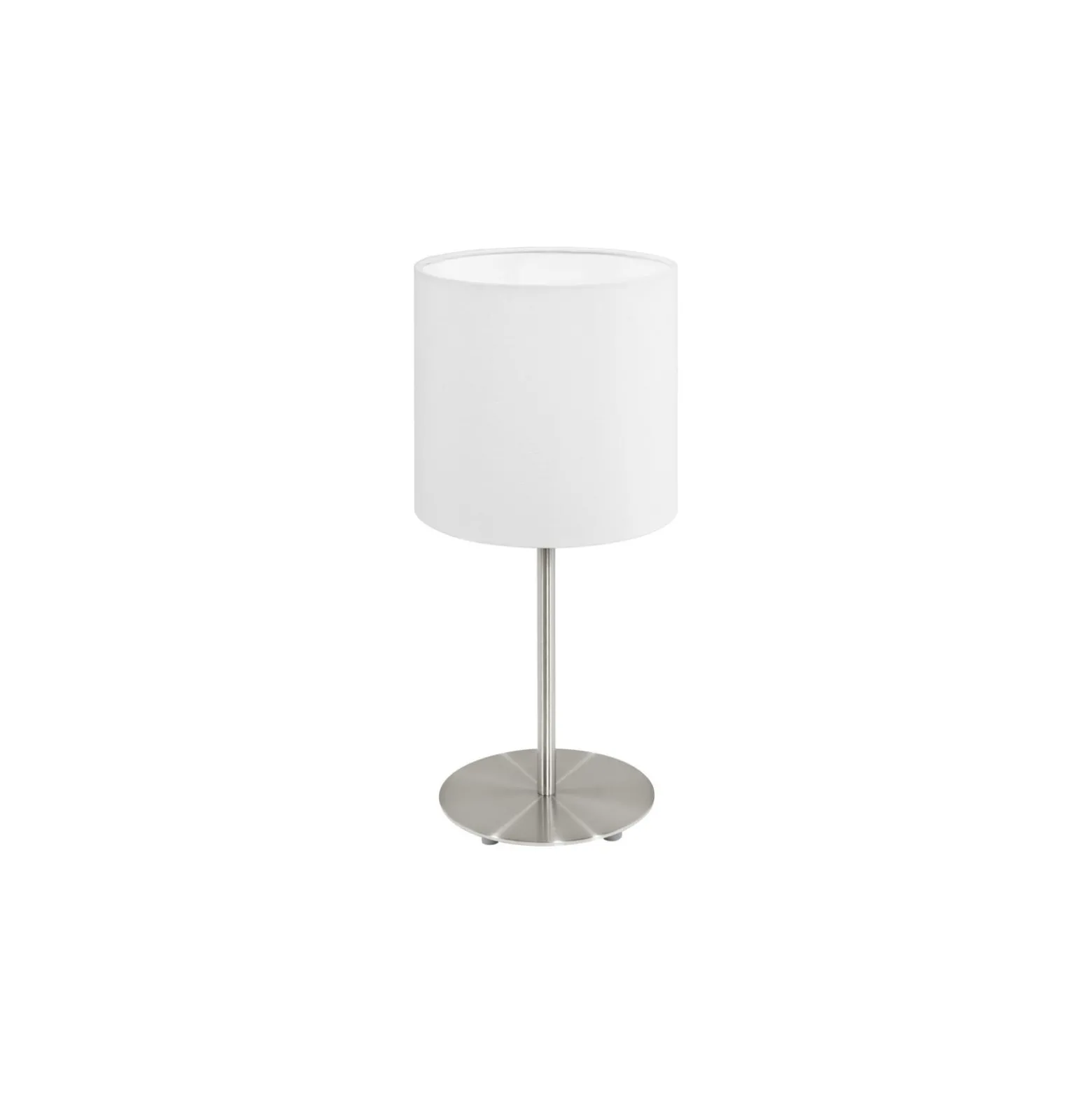 Eglo Bordslampa Pasteri Stål Satin Nickel | IP20 - Passande för 1x E14
