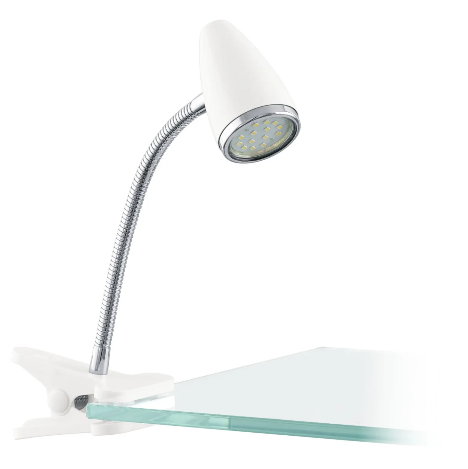 Eglo Bordslampa Riccio 1 Plast Vit 2W 250lm - 830 Varm Vit