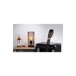 Eglo Bordslampa Roccamena Svart, Koppar | Passande för 1x E27