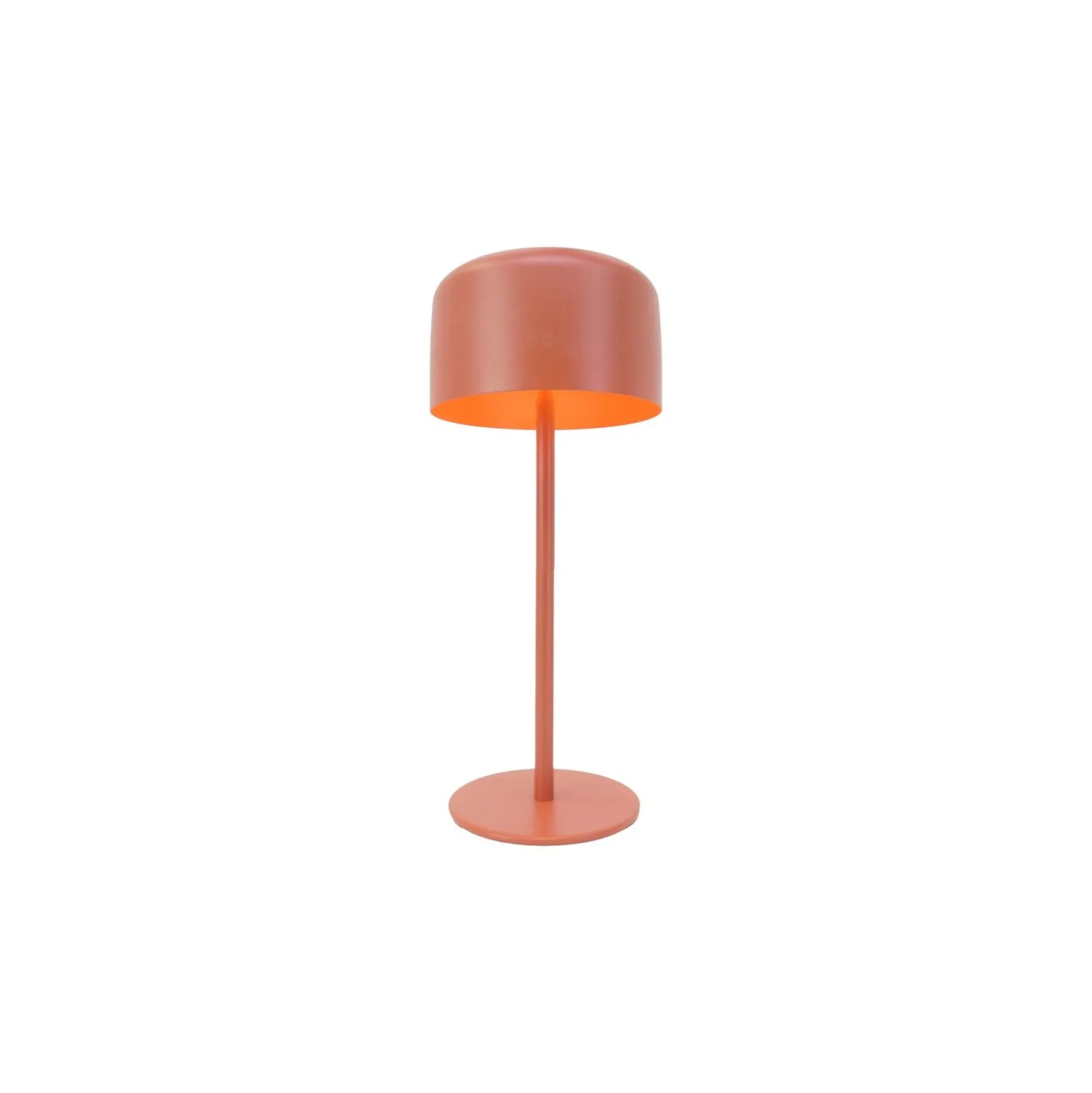 Eglo Bordslampa Roccanova Solar Stål Apelsin 2W 270lm - 830 Varm Vit | IP44 - Touchdimmerbar - USB-C