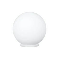 Eglo Bordslampa Rondo Plast Vit | Passande för 1x E27