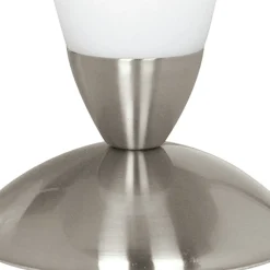 Eglo Bordslampa Slim Stål Vit | Passande För 1x E14