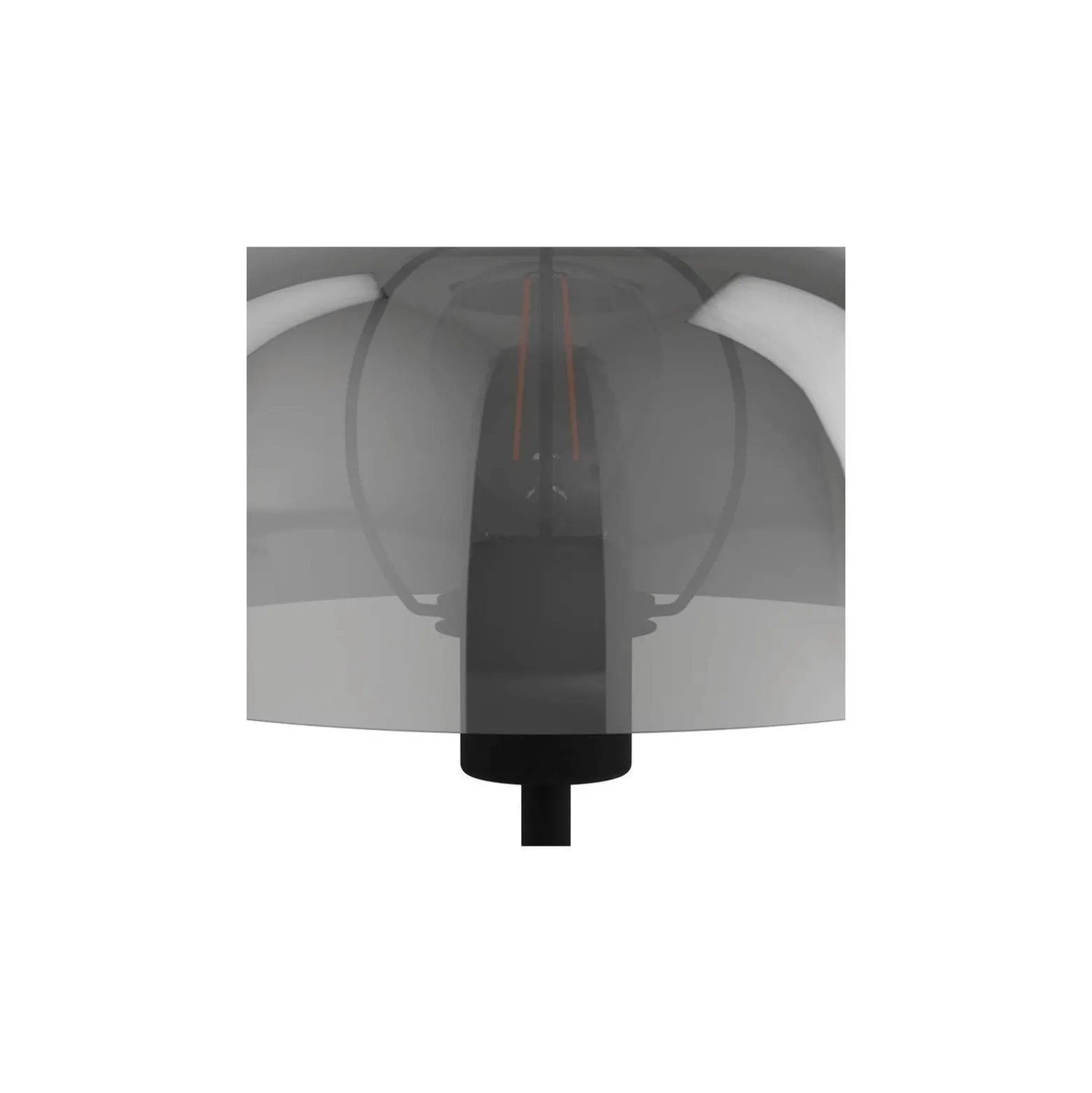 Eglo Bordslampa Solo 2 Stål Svart | IP20 - Passande för 1x E27