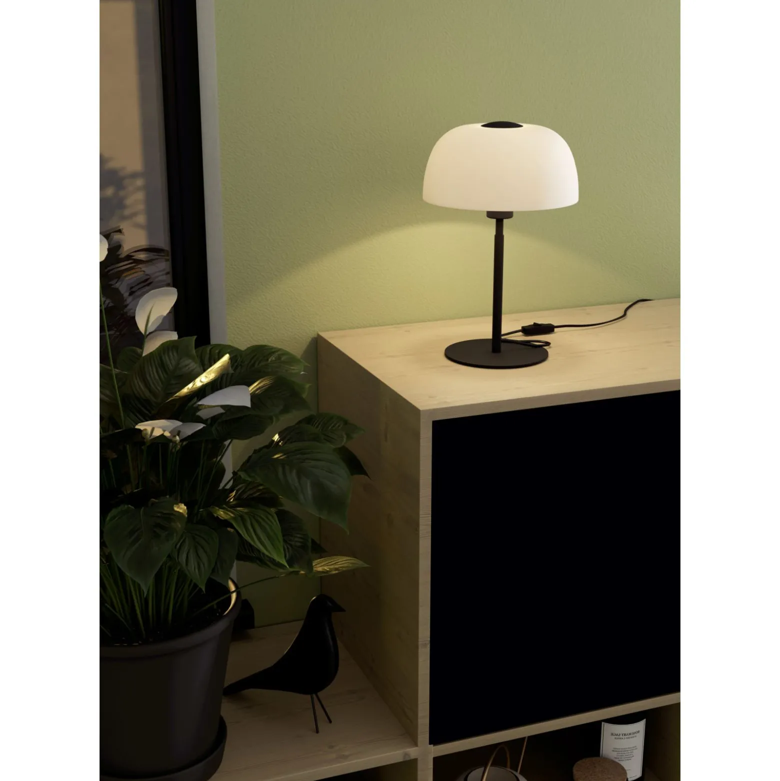 Eglo Bordslampa Solo 2 Stål Svart | Passande För 1x E27