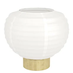 Eglo Bordslampa Summerhill Trä Stål Brun | Passande För 1x E27