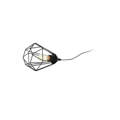 Eglo Bordslampa Tarbes Stål Svart | Passande för 1x E27