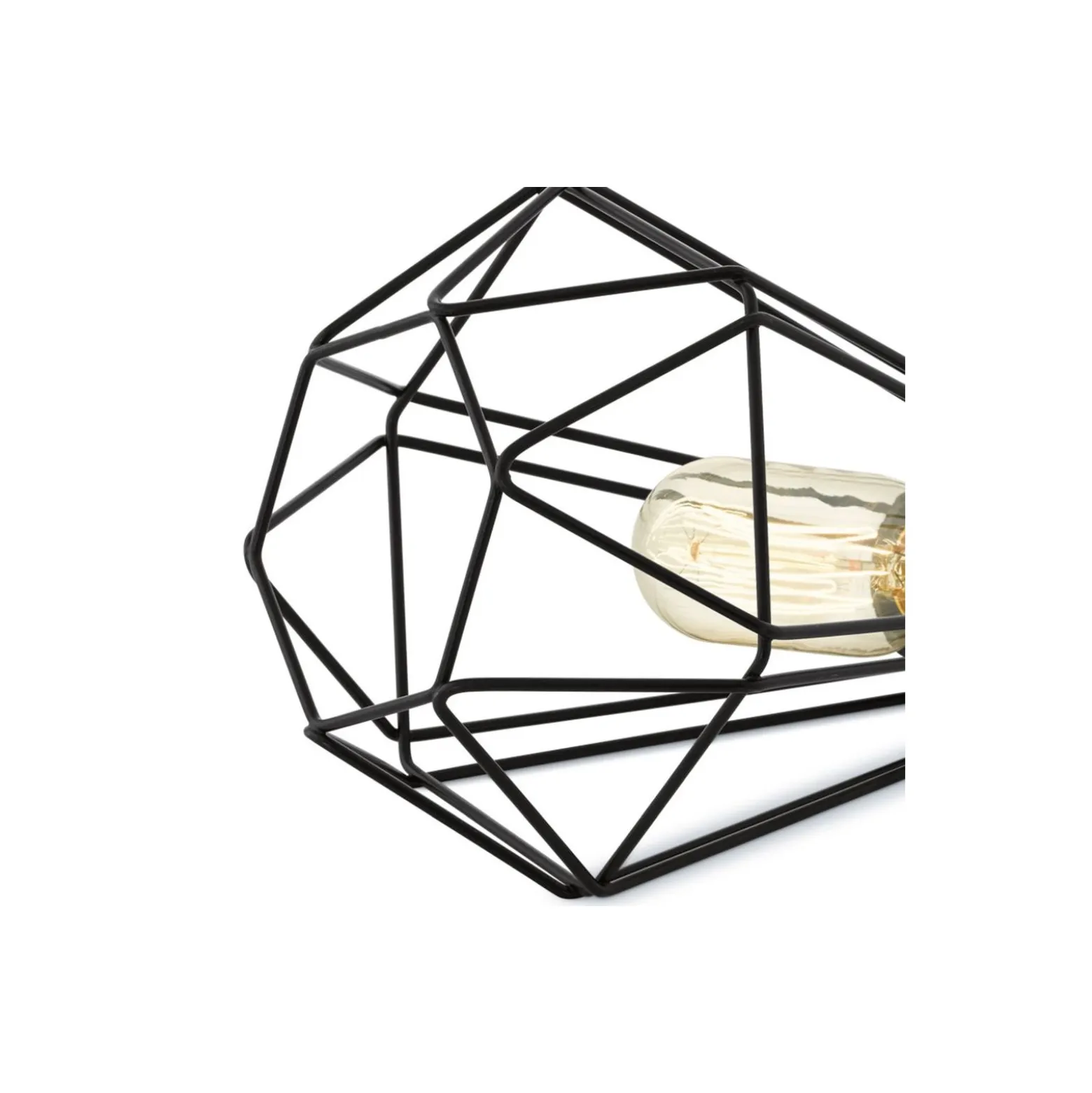 Eglo Bordslampa Tarbes Stål Svart | Passande för 1x E27