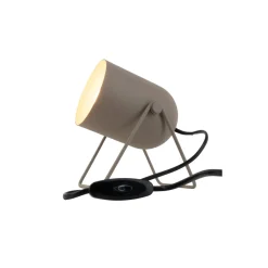 Eglo Bordslampa Tilston Stål Sandig | Passande för 1x E14