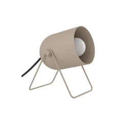 Eglo Bordslampa Tilston Stål Sandig | Passande för 1x E14