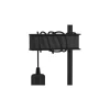 Eglo Bordslampa Townshend 6 Stål Svart | IP20 - Passande för 1x E27