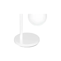 Eglo Bordslampa Townshend Stål Vit Trä | IP20 - Passande för 1x E27