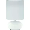 Eglo Bordslampa Trondio Ceramic Vit | Passande För 1x E14