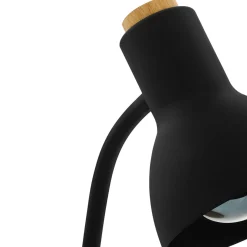 Eglo Bordslampa Veradal Trä Svart | Passande För 1x E27