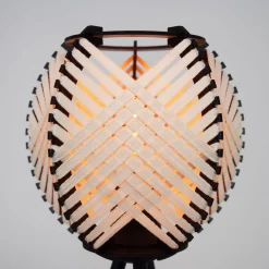 Eglo Bordslampa Waverton Stål Svart Trä | Passande För 1x E27