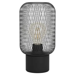 Eglo Bordslampa Wrington Stål Svart | Passande För 1x E27