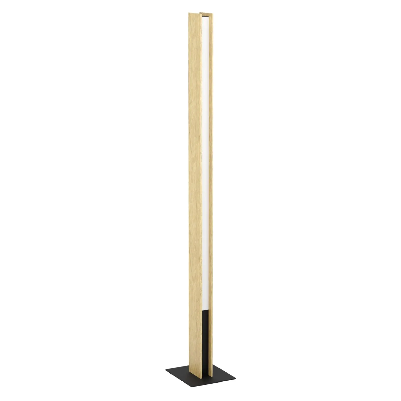 Eglo Connect.Z Smart Golvlampa Anchorena-Z Trä Svart 34W 3960lm - 827-865 Justerbar Vit | Dimbar