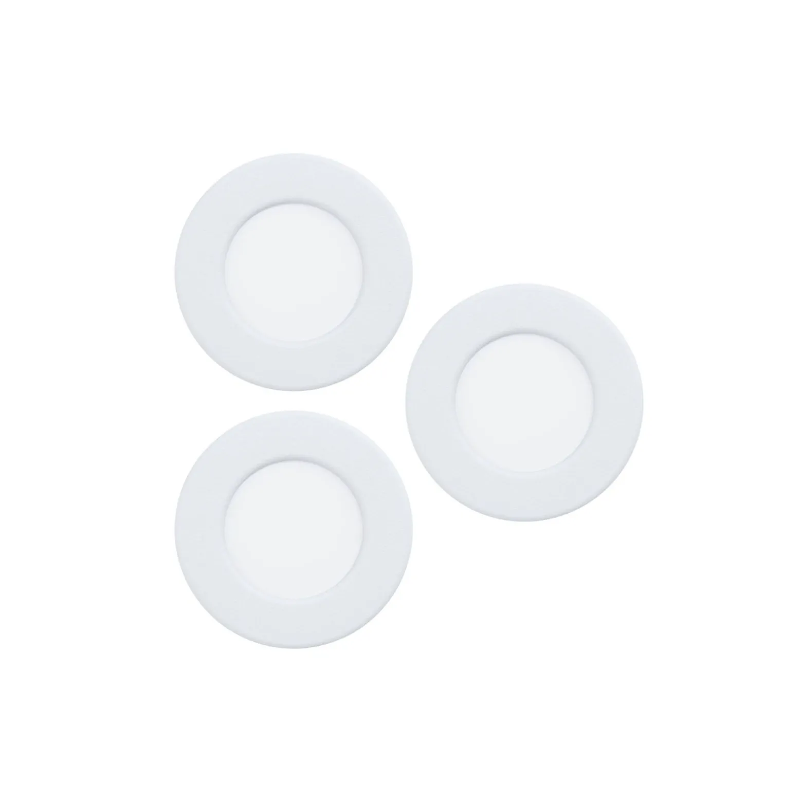 Eglo Connect.Z Smart Infälld Spot Badrumsbelysning Fueva 6-Z Plast Vit 8.4W 1020lm - 827-865 Justerbar Vit + RGB | Dimbar