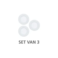 Eglo Connect.Z Smart Infälld Spot Badrumsbelysning Fueva 6-Z Plast Vit 8.4W 1020lm - 827-865 Justerbar Vit + RGB | Dimbar
