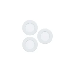 Eglo Connect.Z Smart Infälld Spot Badrumsbelysning Fueva 6-Z Plast Vit 8.4W 1020lm - 827-865 Justerbar Vit + RGB | Dimbar