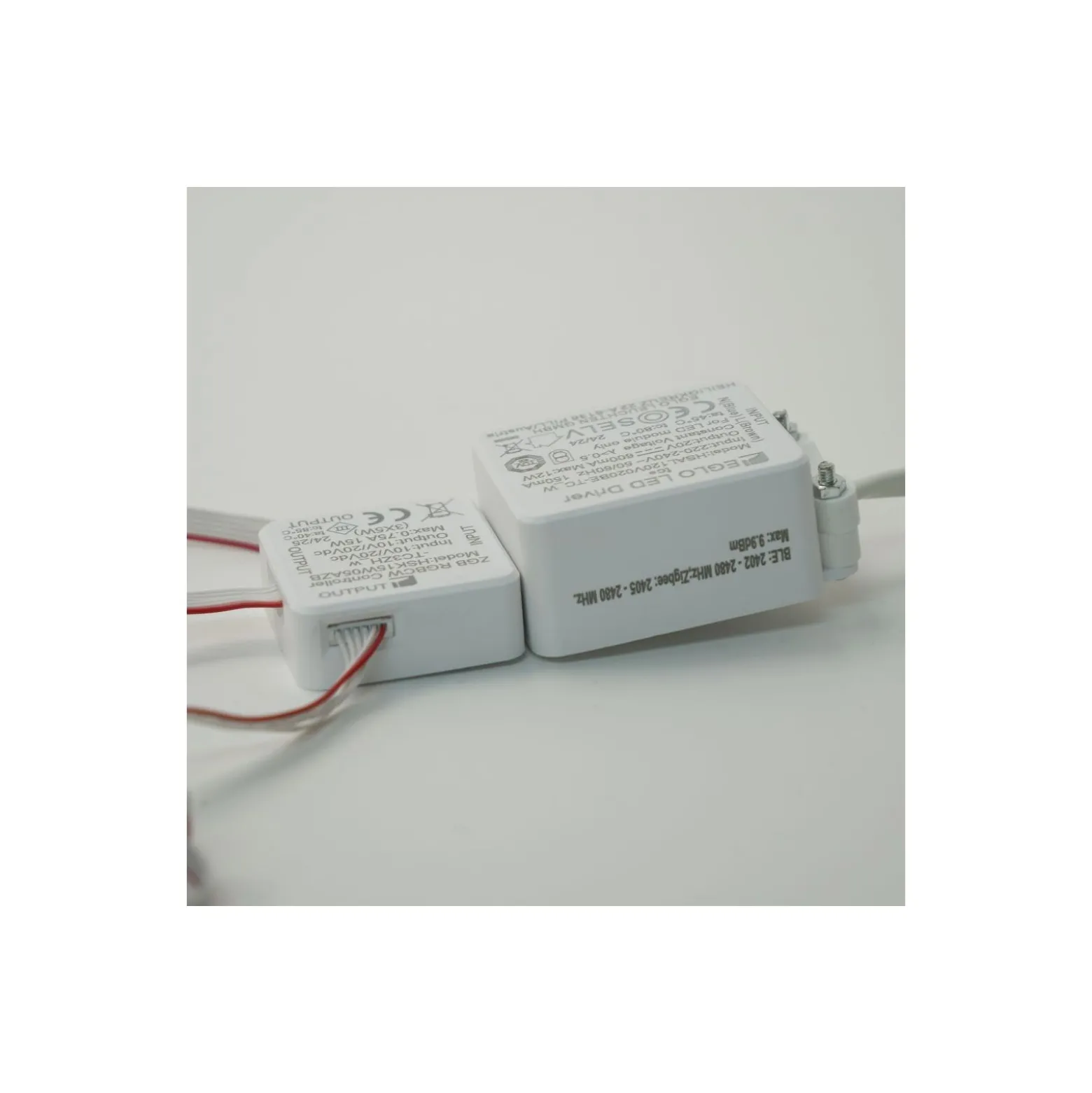 Eglo Connect.Z Smart Infälld Spot Badrumsbelysning Fueva 6-Z Plast Svart 8.4W 1020lm - 827-865 Justerbar Vit + RGB | Dimbar