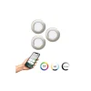 Eglo Connect.Z Smart Infälld Spot Badrumsbelysning Fueva 6-Z Plast Satin Nickel 8.4W 1020lm - 827-865 Justerbar Vit + RGB | Dimbar