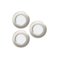 Eglo Connect.Z Smart Infälld Spot Badrumsbelysning Fueva 6-Z Plast Satin Nickel 8.4W 1020lm - 827-865 Justerbar Vit + RGB | Dimbar