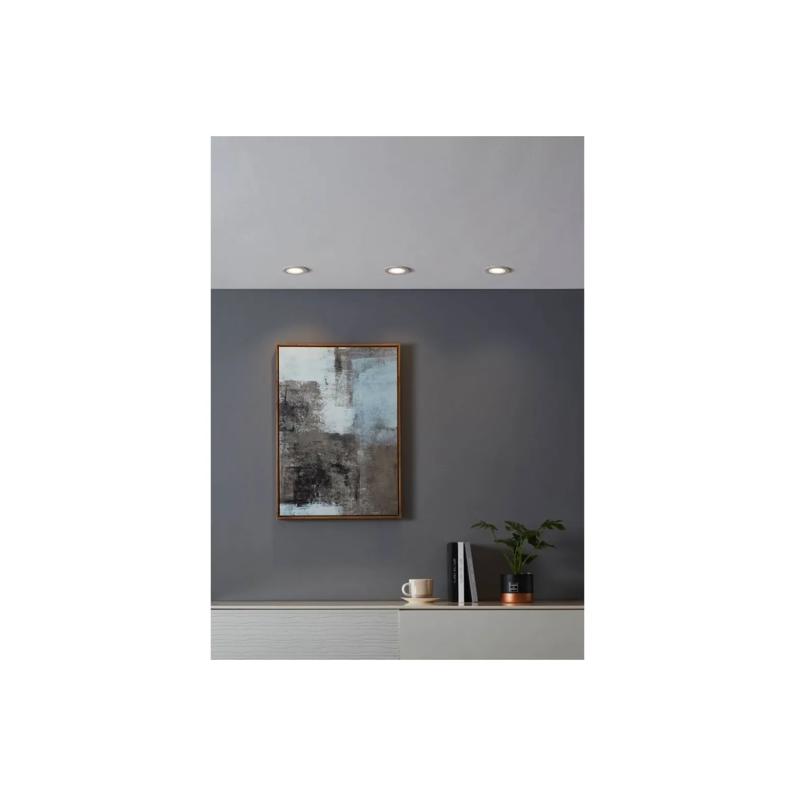 Eglo Connect.Z Smart Infälld Spot Carosso-Z Aluminium Vit 4.7W 345lm - 827-865 Justerbar Vit + RGB | Dimbar