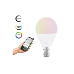 Eglo Connect.Z Smart LED Boll E14 Matt 4.9W 470lm - 827 Extra Varm Vit | Dimbar - Ersättare 40W