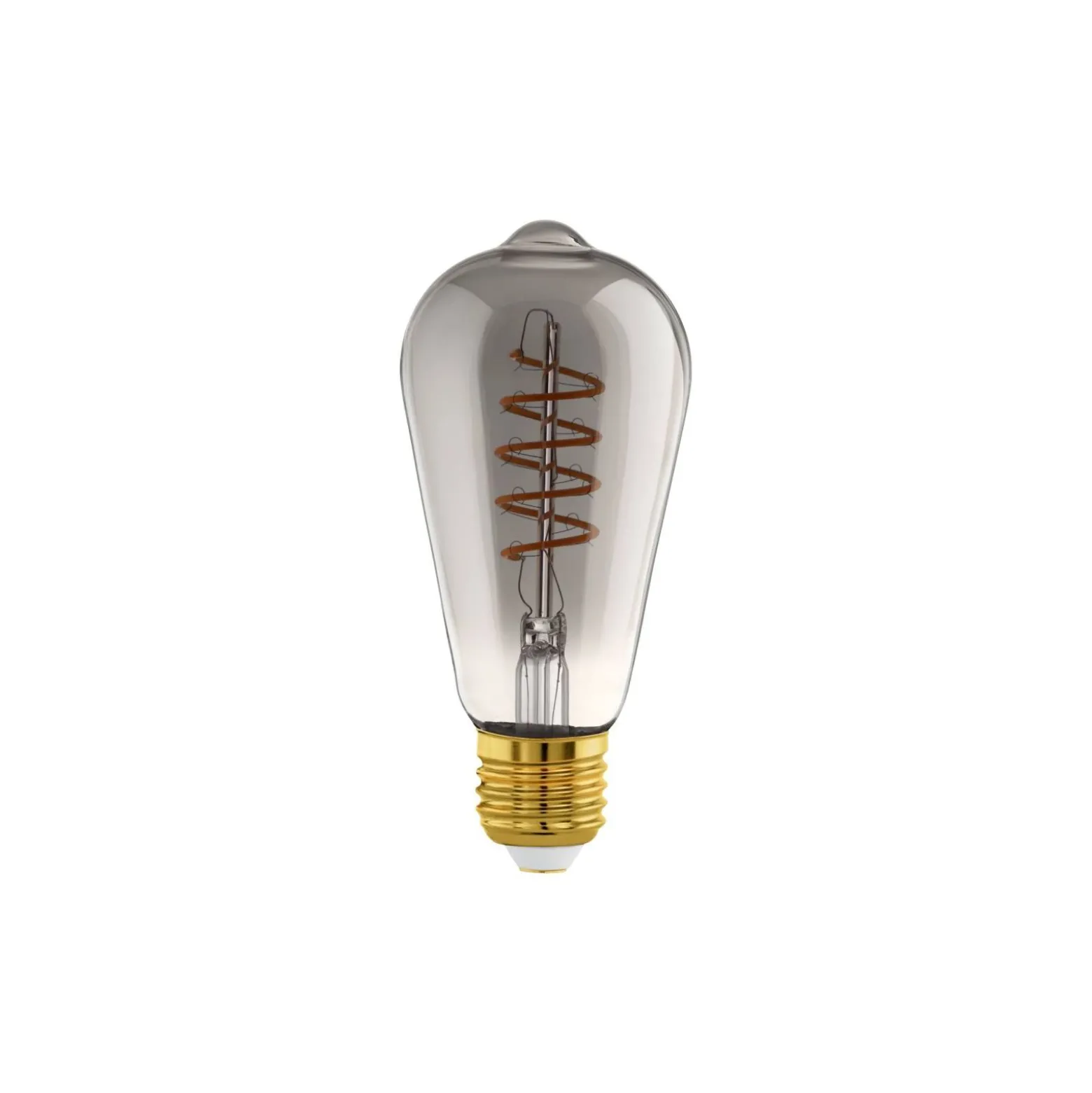 Eglo Connect.Z Smart LED Edison E27 Filament Smokey 4W 150lm - 820 Extra Varm Vit | Dimbar - Ersättare 15W