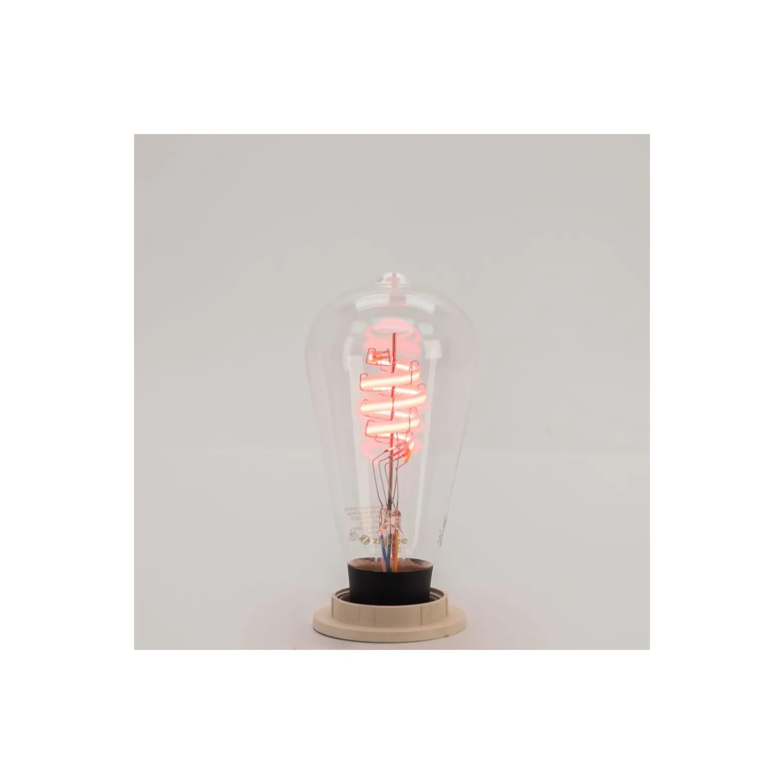 Eglo Connect.Z Smart LED Edison E27 Filament Klar 4.9W 400lm - 830 Varm Vit + RGB | Dimbar - Ersättare 40W