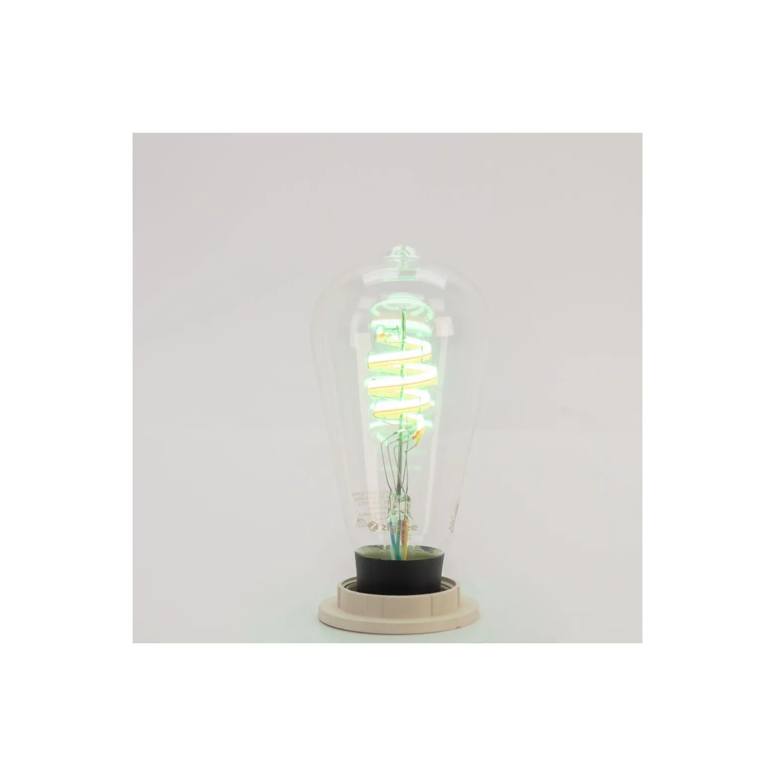 Eglo Connect.Z Smart LED Edison E27 Filament Klar 4.9W 400lm - 830 Varm Vit + RGB | Dimbar - Ersättare 40W