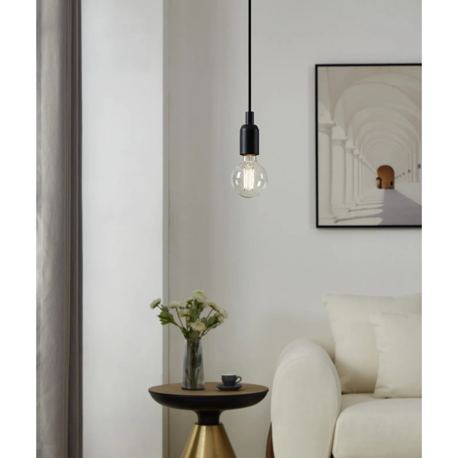 Eglo Connect.Z Smart LED E27 Globe Filament Klar 6W 806lm - 827 Extra Varm Vit | Dimbar - Ersättare 60W