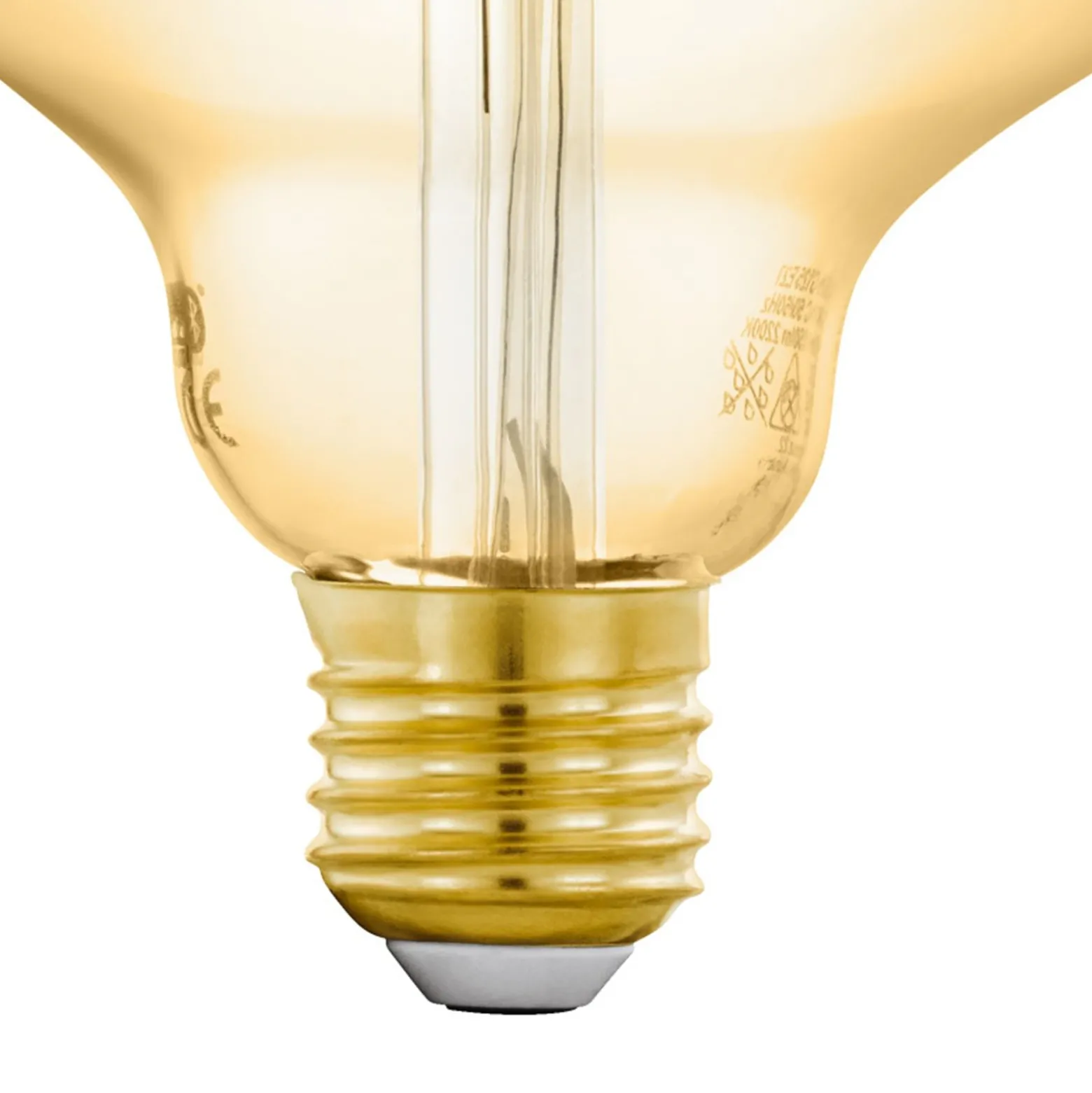 Eglo Connect.Z Smart LED E27 Globe Filament Klar 6W 650lm - 822 Extra Varm Vit | Dimbar - Ersättare 60W