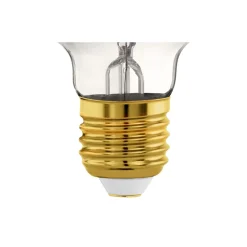 Eglo Connect.Z Smart LED Globe E27 Filament Smokey 4W 150lm - 820 Extra Varm Vit | Dimbar - Ersättare 15W