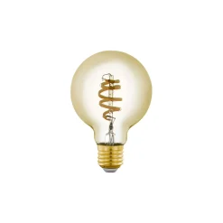 Eglo Connect.Z Smart LED Globe E27 Filament Ambar 4.9W 360lm - 827-865 Justerbar Vit | Dimbar - Ersättare 25W