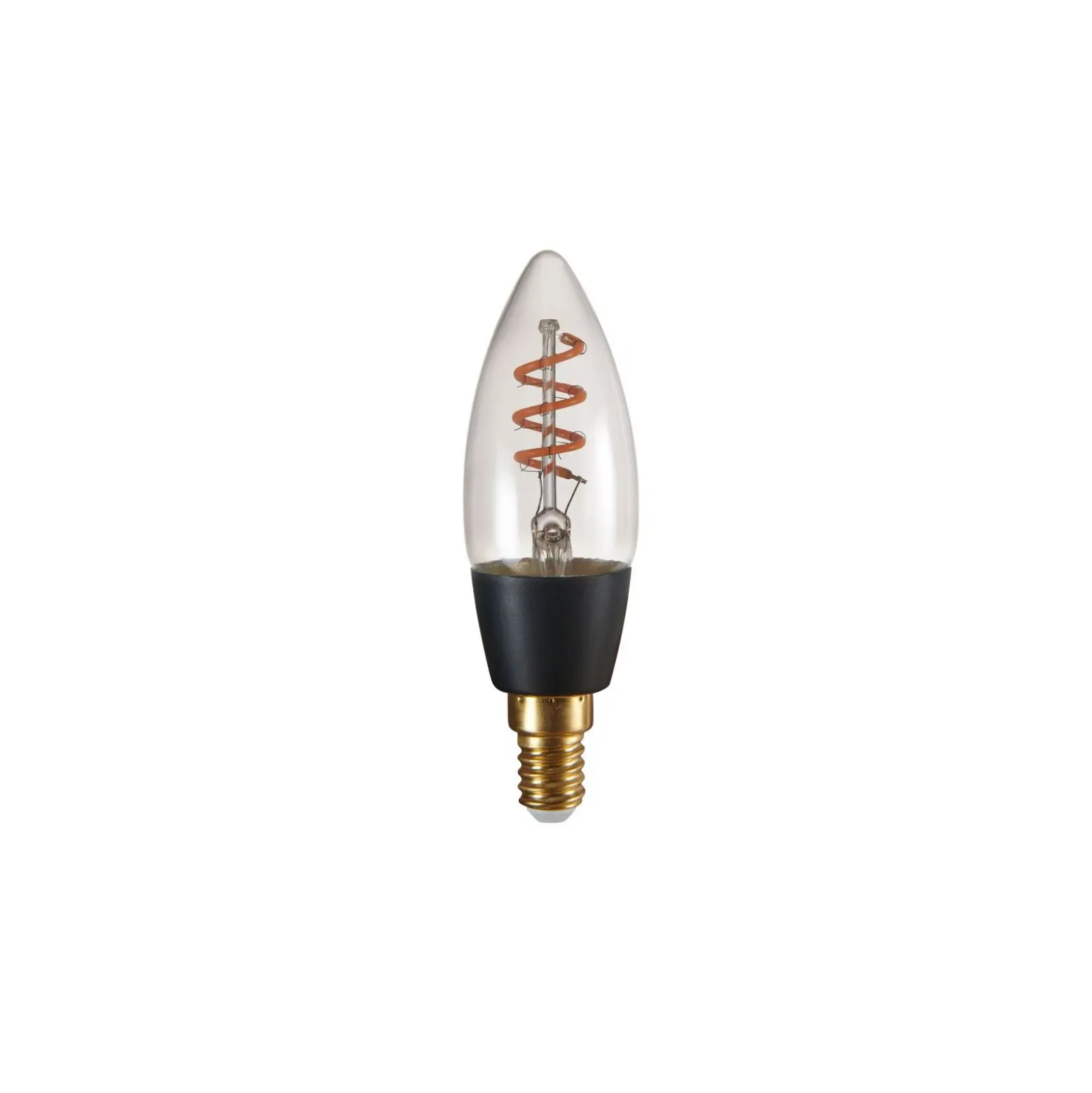 Eglo Connect.Z Smart LED Kronljus E14 Filament Smokey 4W 150lm - 820 Extra Varm Vit | Dimbar - Ersättare 15W